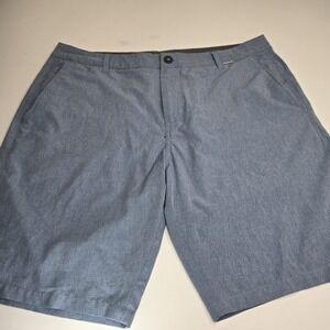 Linksoul Men's Boardwalker Golf Steel Blue Performance Shorts S 35. A12